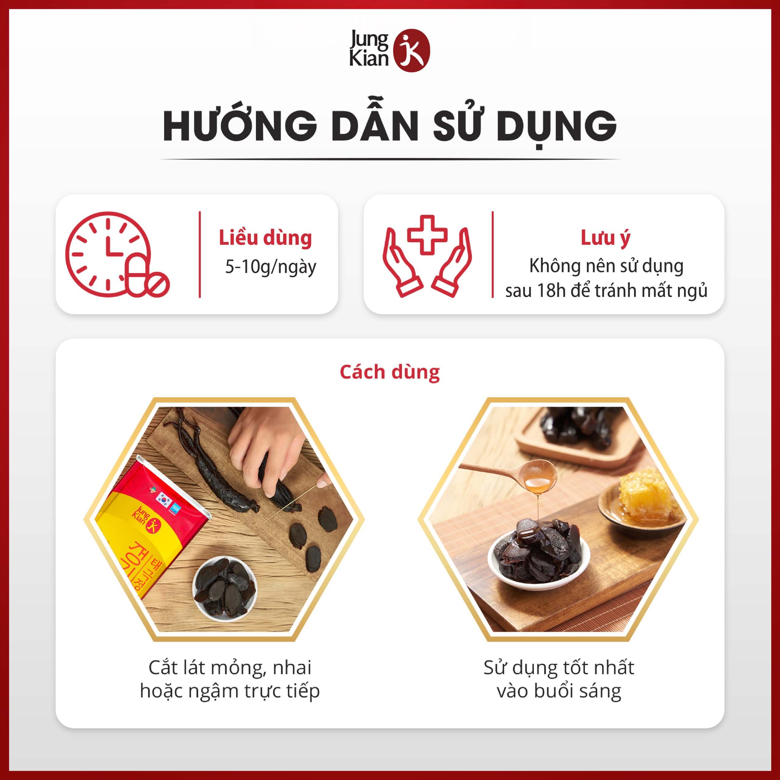 Thiên sâm tẩm mật ong chính phủ VVIP – 300g (4 – 6 củ) (4)
