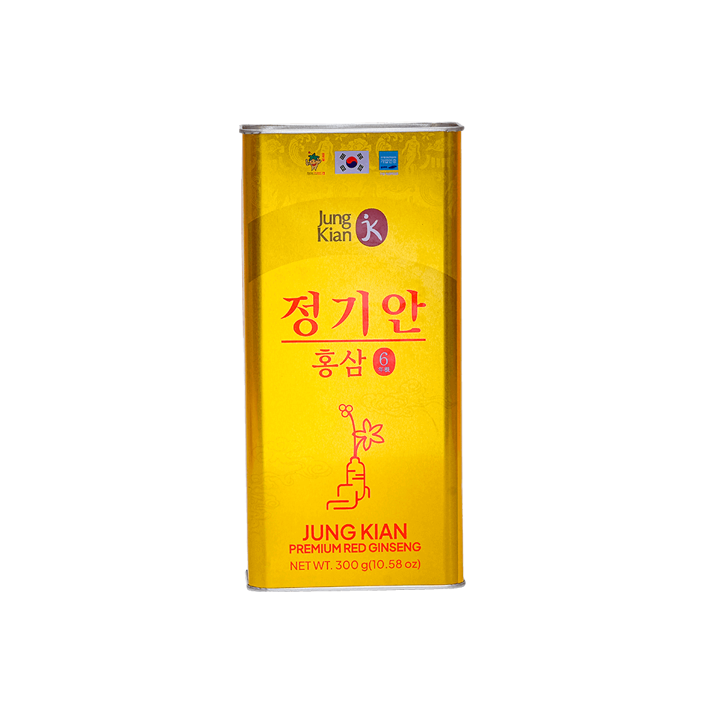 Hồng sâm củ khô cao cấp Jung Kian 6 – 300g (11 – 20 củ)