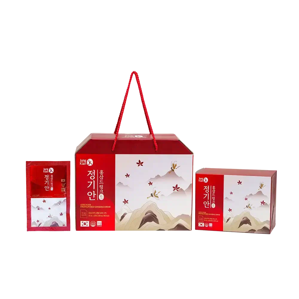 Nước hồng sâm Jung Kian Premium 6 – 20 gói x 50ml