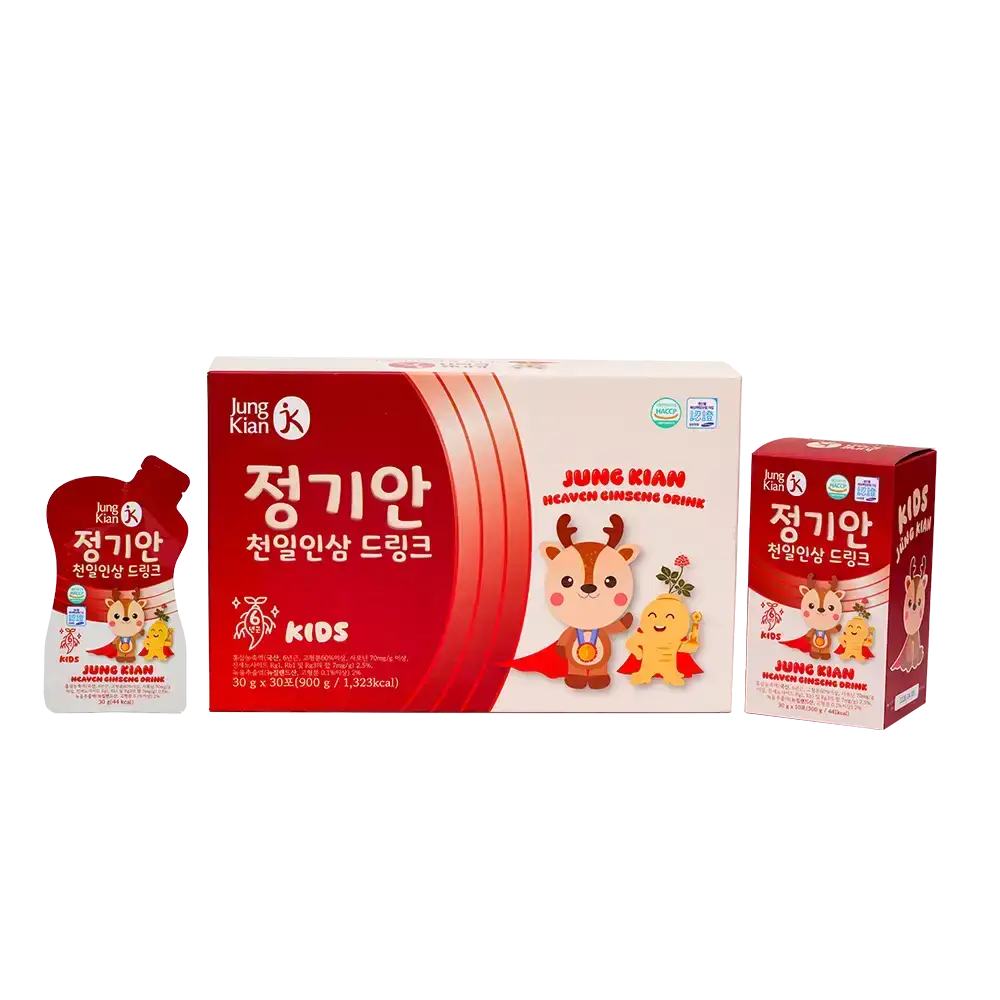 Thiên sâm baby lộc nhung hươu non Jung Kian - 30 gói x 30g