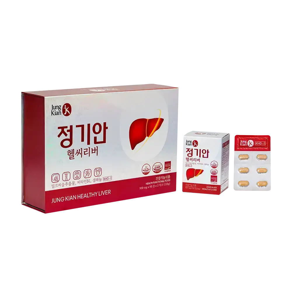 Viên uống bổ gan Jung Kian Healthy Liver - 120 viên