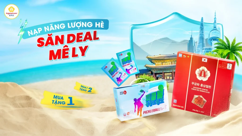 [CTKM THÁNG 6] NẠP NĂNG LƯỢNG HÈ