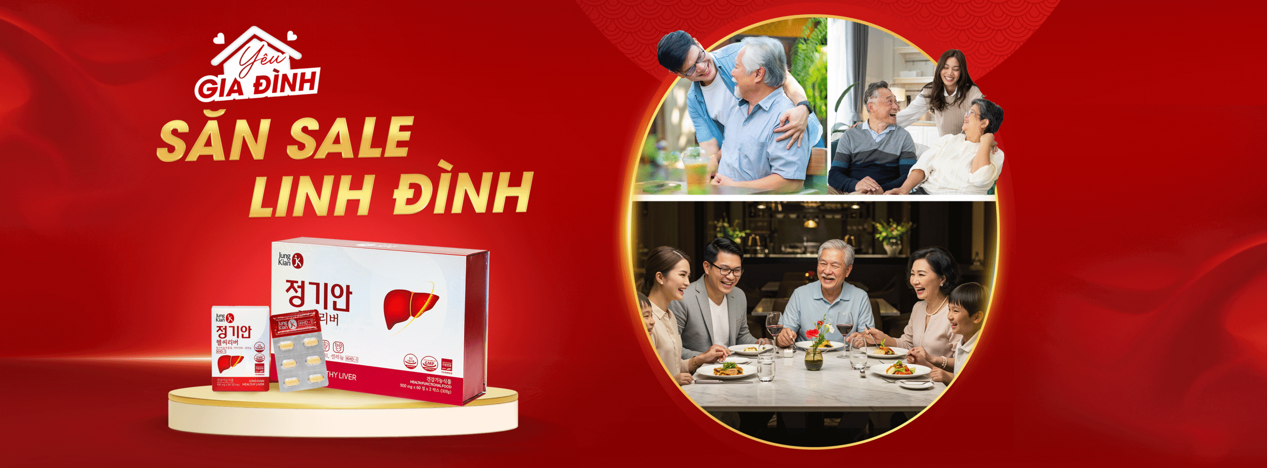 Viên uống bổ gan Jung Kian Healthy Liver