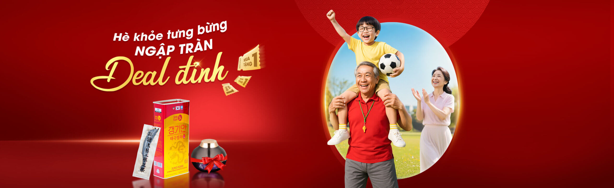 Chương trình khuyến mãi tháng 7 jungkian