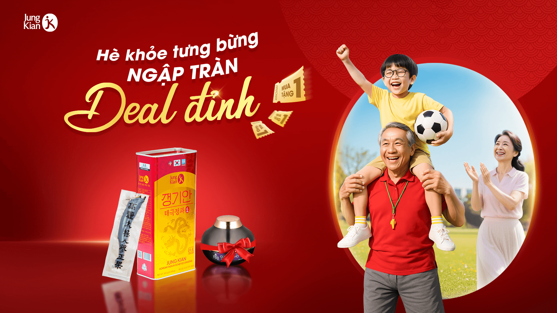 CTKM Tháng 7 tại Jung Kian