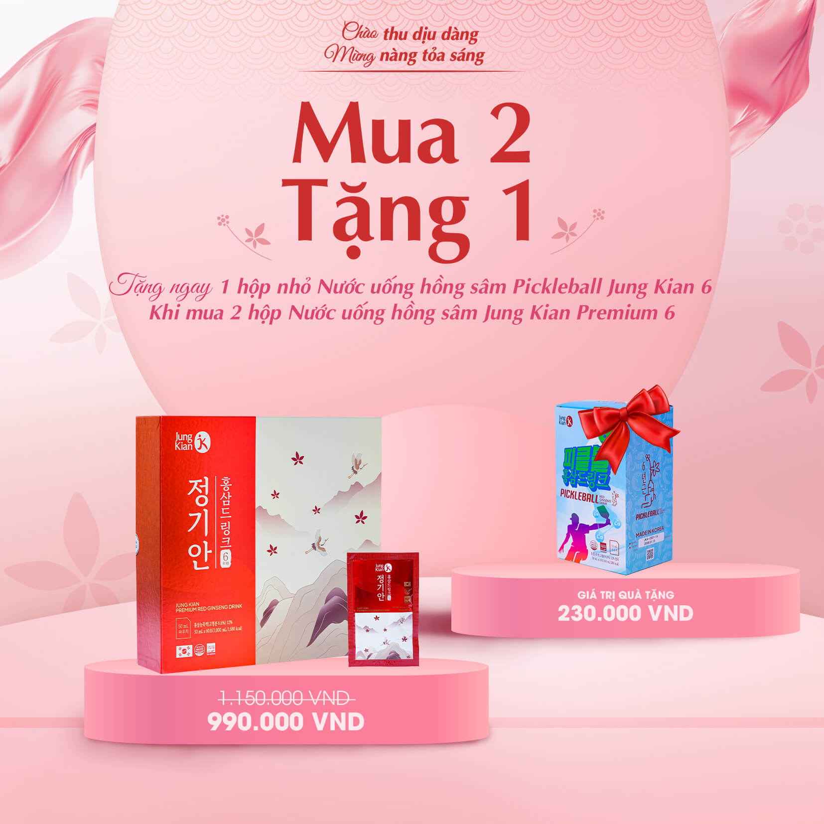 Duy trì năng lượng, nâng cao sức đề kháng – món quà ý nghĩa cho phái đẹp tháng 10