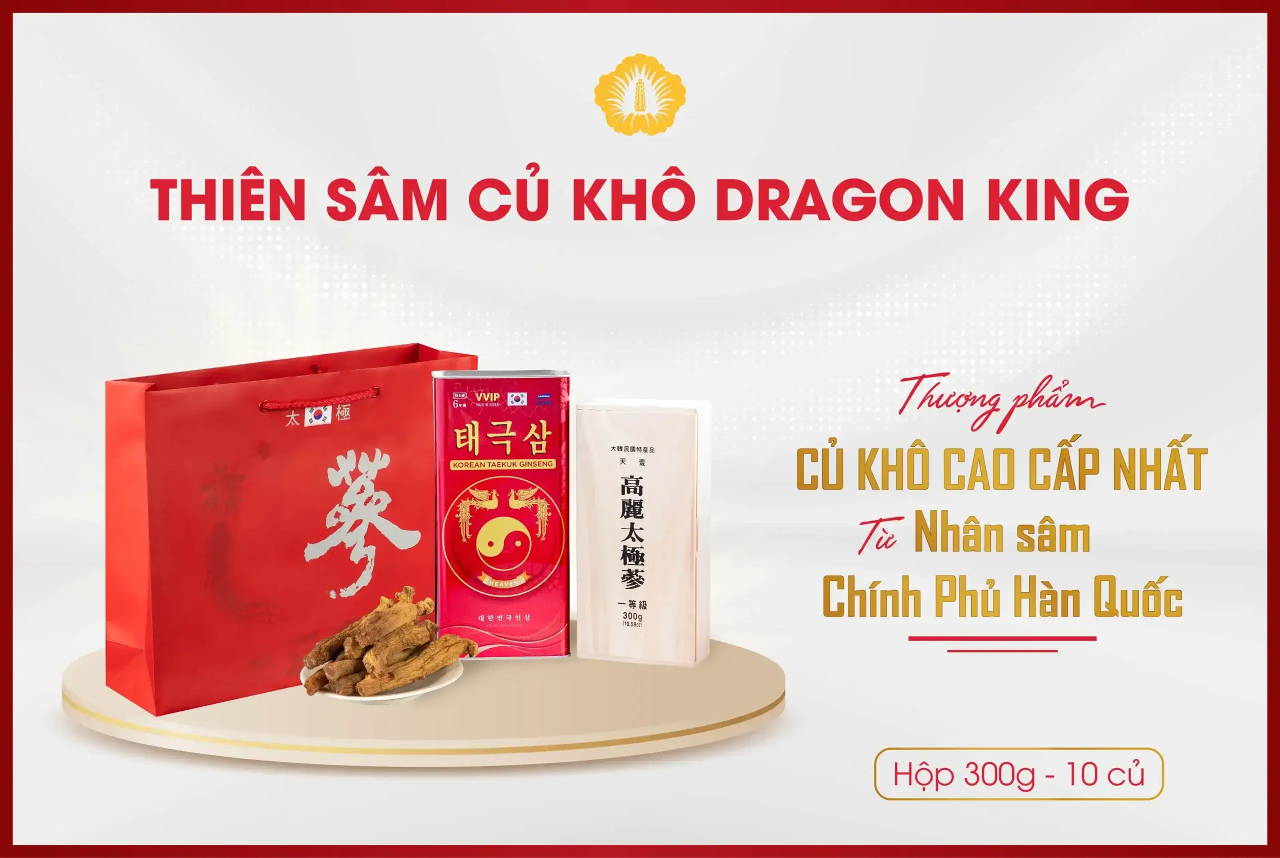 Thiên sâm Drangon King cao cấp hàng đầu