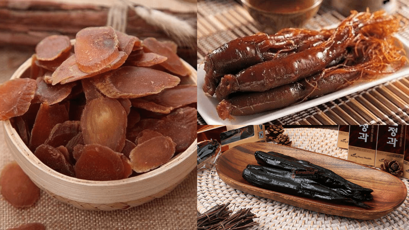 Thị trường hiện nay cung cấp hai dạng chính là sâm tẩm mật ong nguyên củ và sâm thái lát tẩm mật ong.