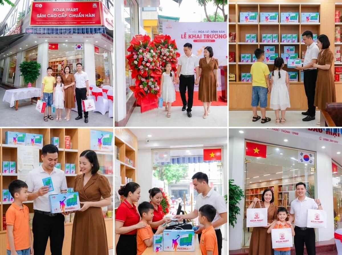 Koja Mart là đơn vị phân phối chính ngạch các sản phâm Sâm và sản phẩm bảo vệ sức khỏe chính hãng Hàn Quốc