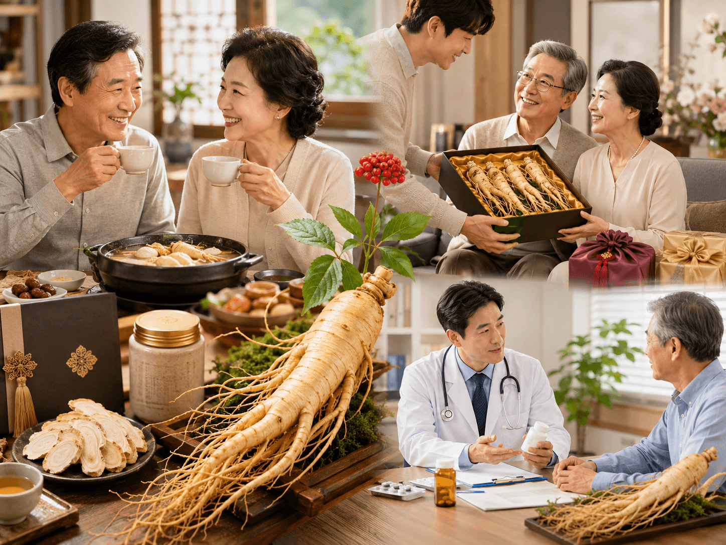 Sâm Hàn Quốc rất phù hợp để dùng làm quà biếu tặng và bồi dưỡng cơ thể