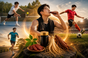 Hồng sâm cho tác dụng lớn trong việc nạp năng lượng cơ thể