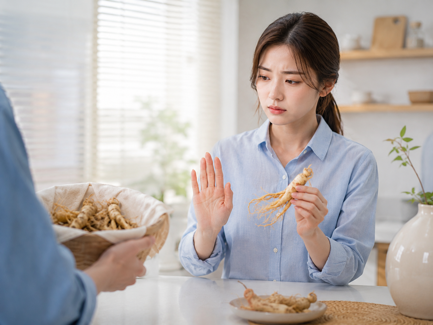 tránh mua các sản phẩm Sâm Hàn trôi nổi không rõ nguồn gốc