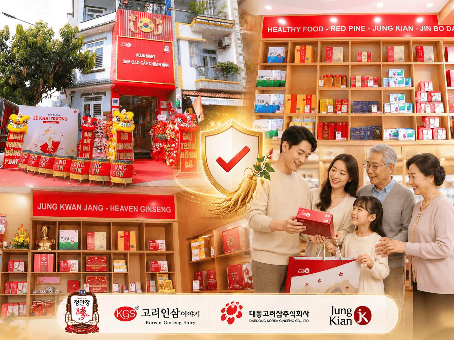 Koja Mart là hệ thống đại lý phân phối Sâm Hàn Quốc chính ngạch