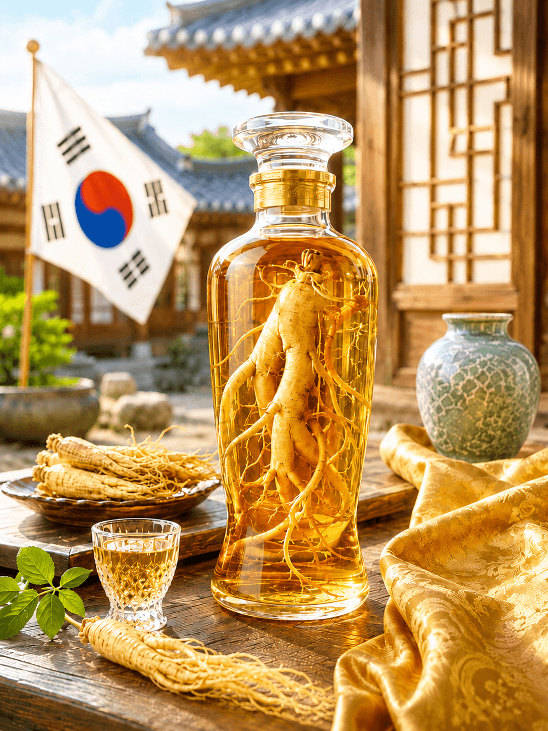 Rượu sâm Hàn Quốc là nét đặc trưng trong văn hóa bồi bổ của xứ sở Kim Chi