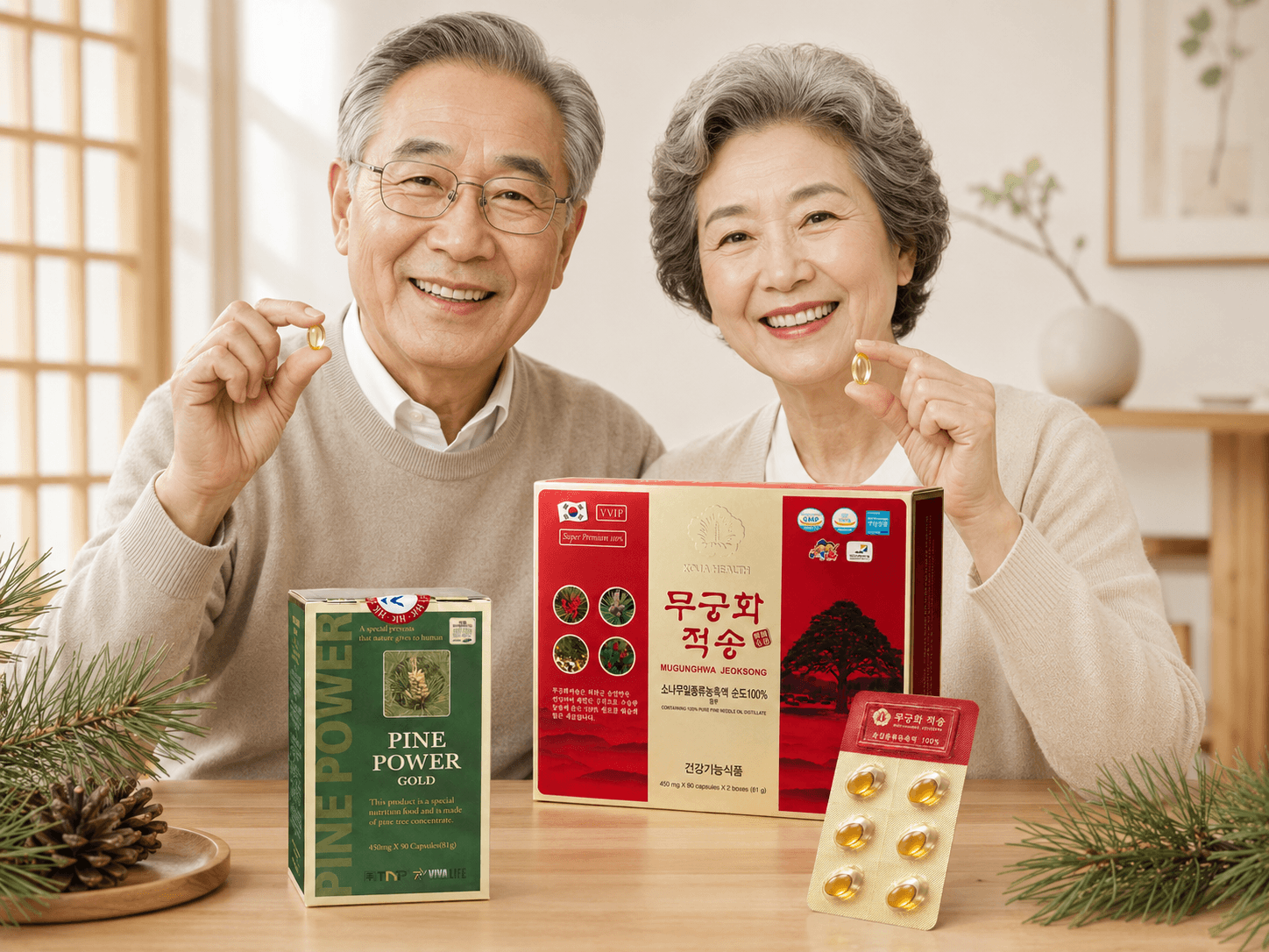 Tinh dầu thông đỏ Hàn Quốc cũng được ưa chuộng lựa chọn làm Quà tặng