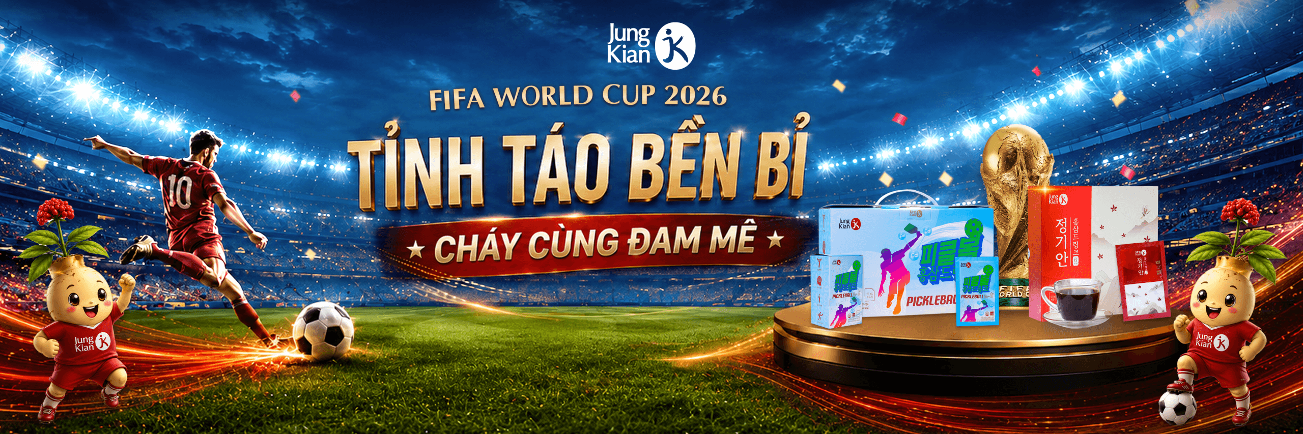 World cup cùng Jung Kian