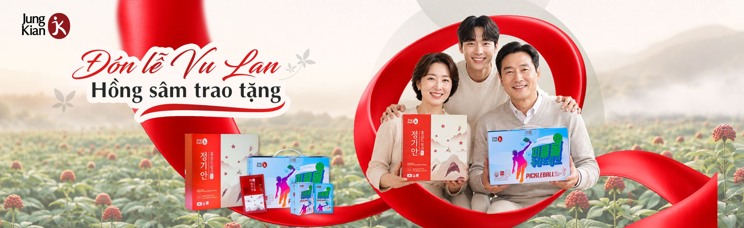 Mừng lễ Vu Lan - Hồng Sâm trao tặng