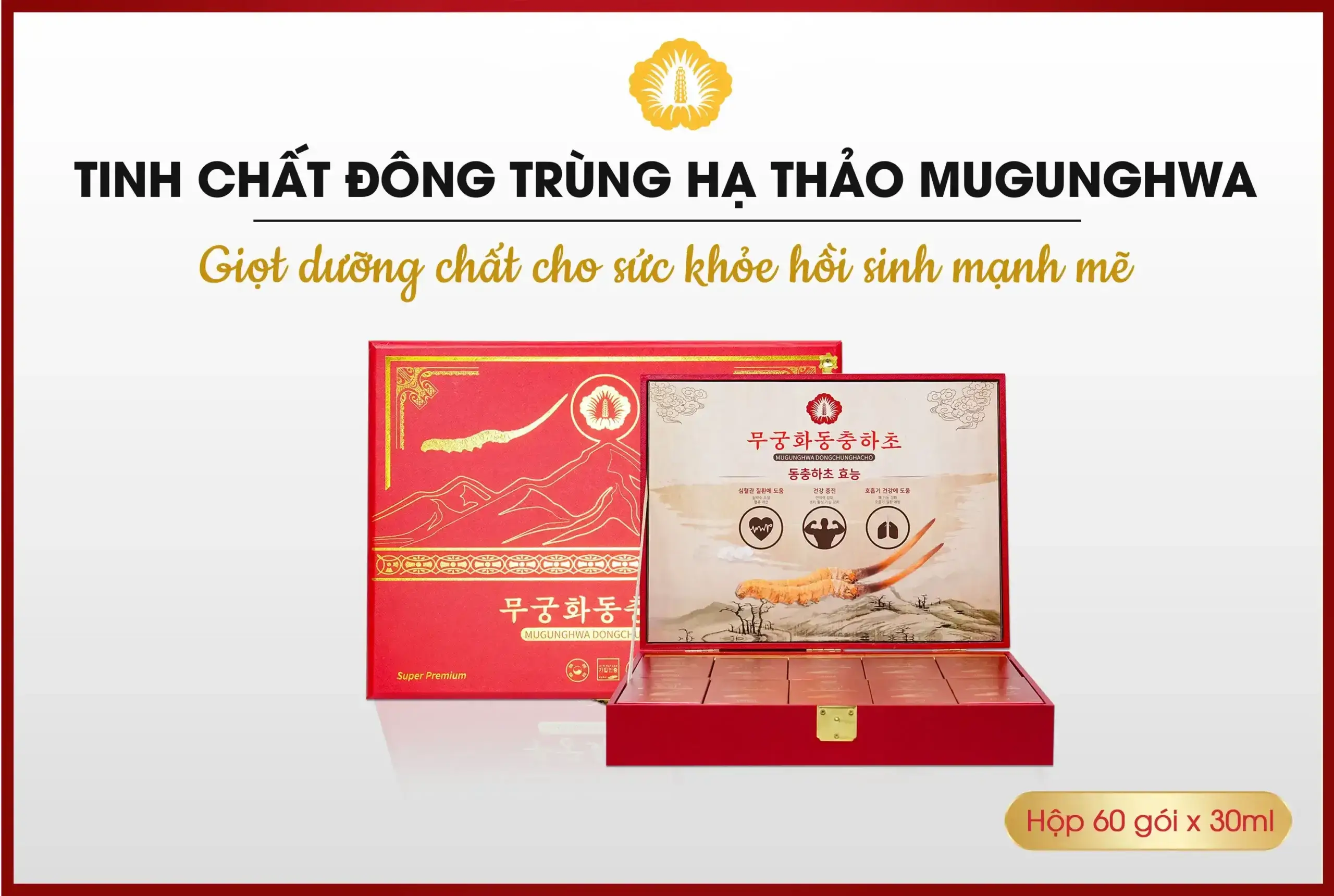 Tinh chất đông trùng hạ thảo Mugunghwa