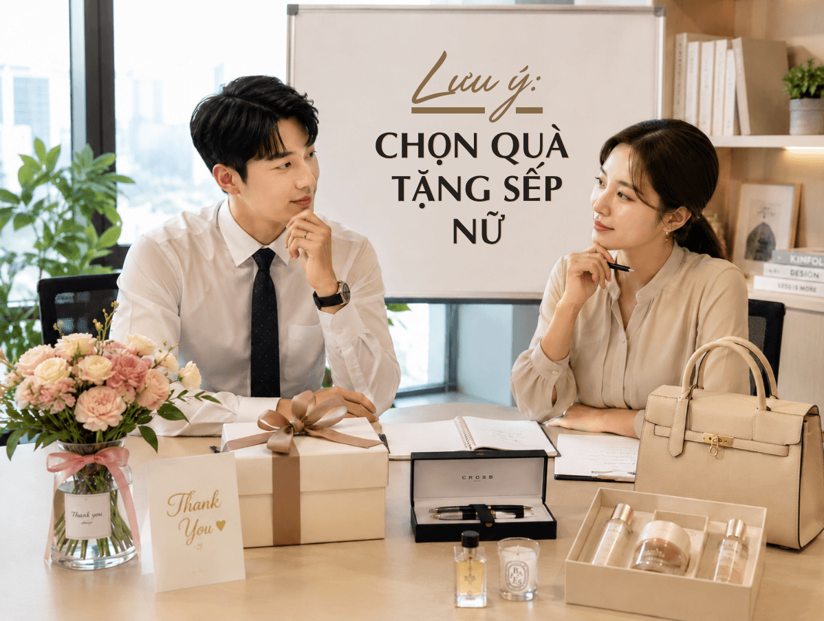 Một số lưu ý để lựa chọn món quà tặng sếp nữ phù hợp
