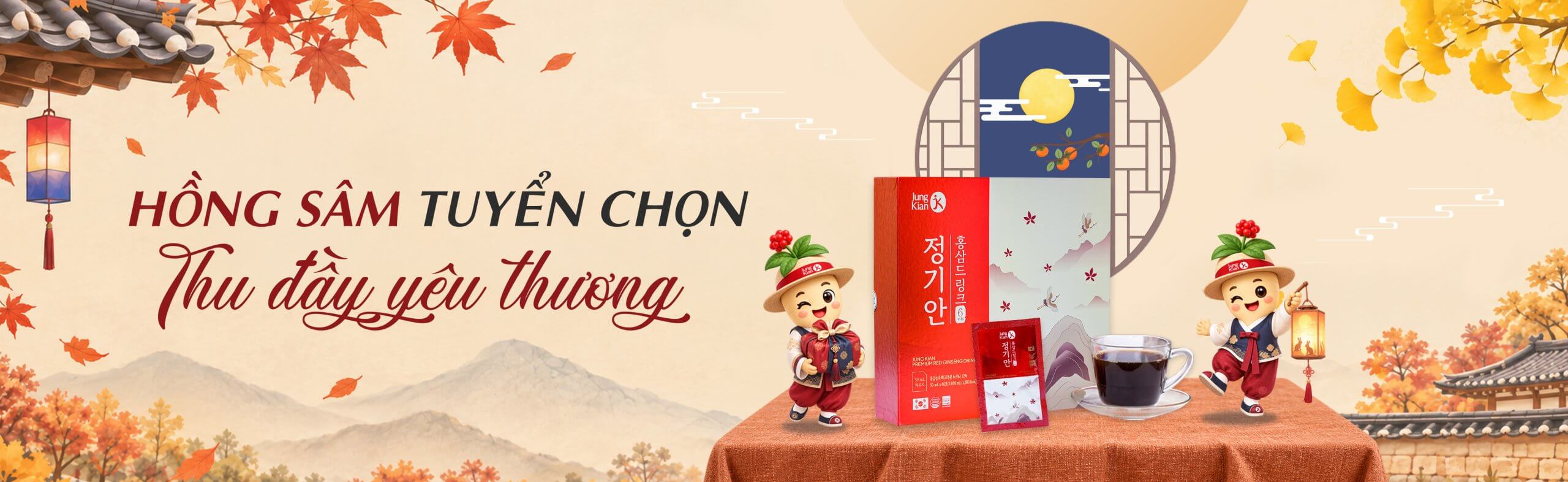 banner màu thu jung kian 2026