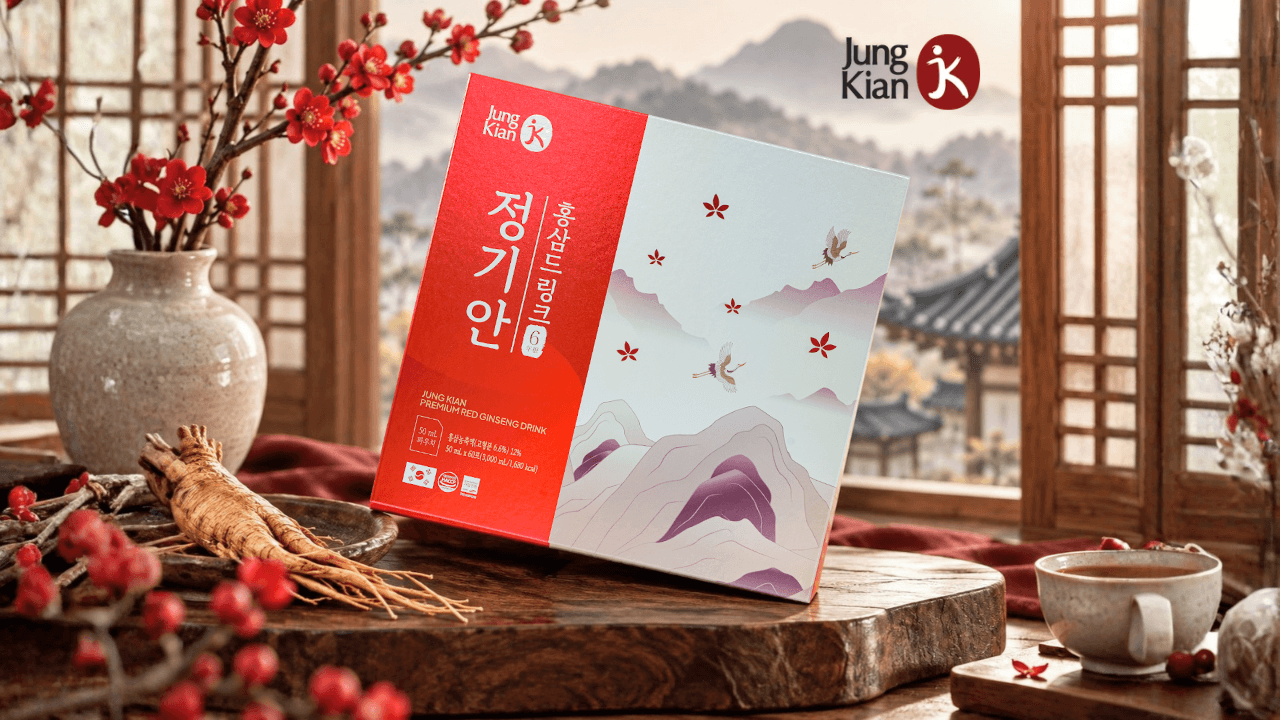 nước uống hồng sâm
