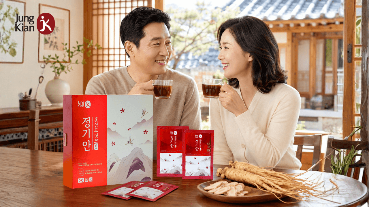nước uống hồng sâm