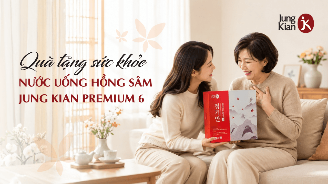 nước uống hồng sâm