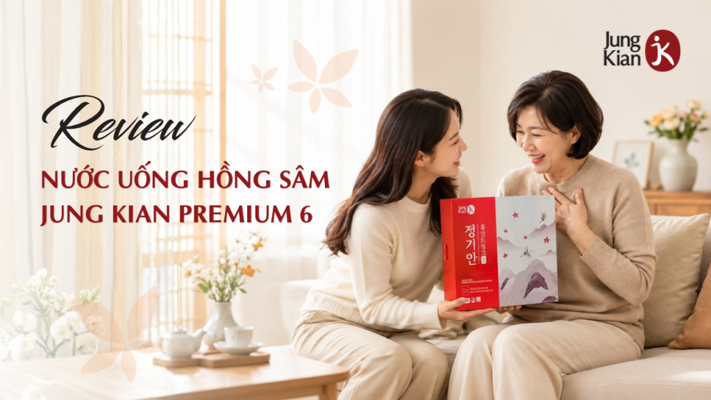 nước uống hồng sâm
